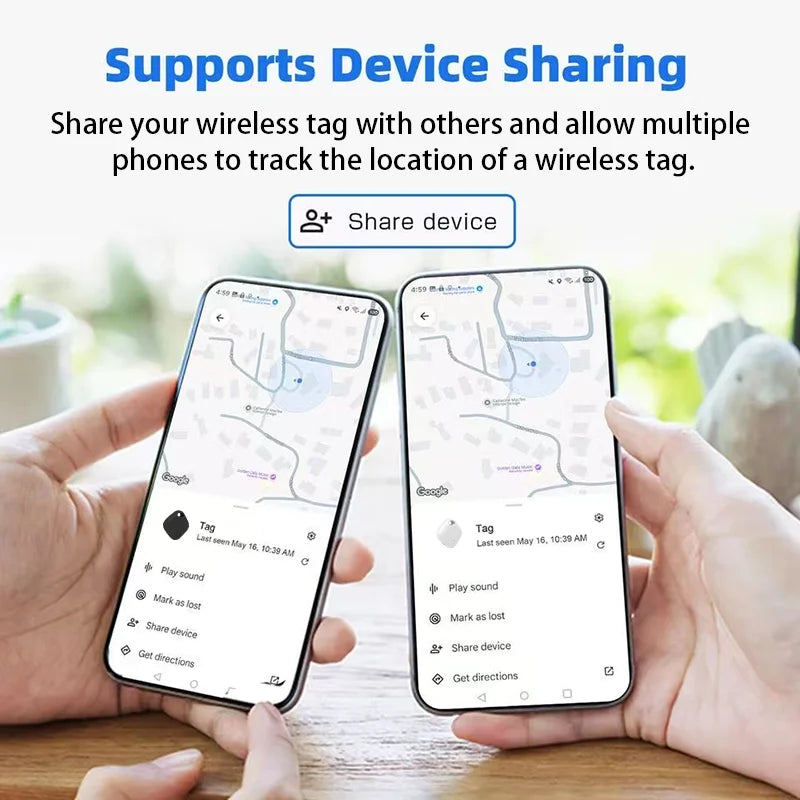 Traceo Tag Android Rechargeable — Localisateur Bluetooth compatible Google Find Hub | Xiaomi, Samsung
