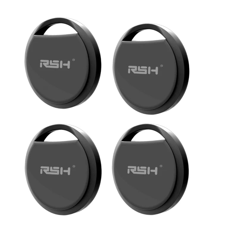 Traceo Tag — Pack de 4 localisateurs Bluetooth certifiés MFi, compatible Apple Find My