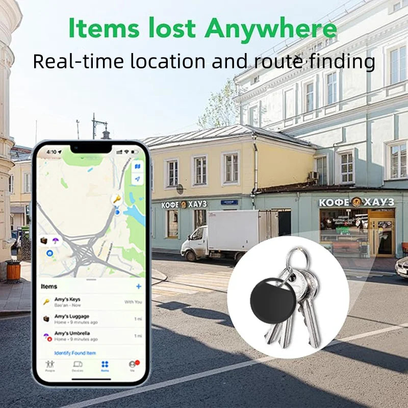 Traceo Tag — Pack de 4 localisateurs Bluetooth certifiés MFi, compatible Apple Find My
